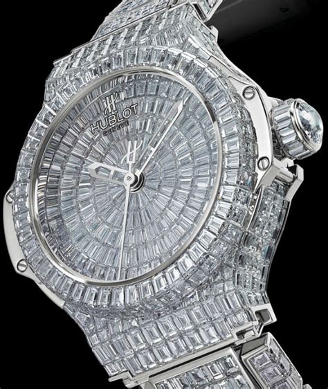 hublot ladies diamond watch|hublot geneve diamond price.